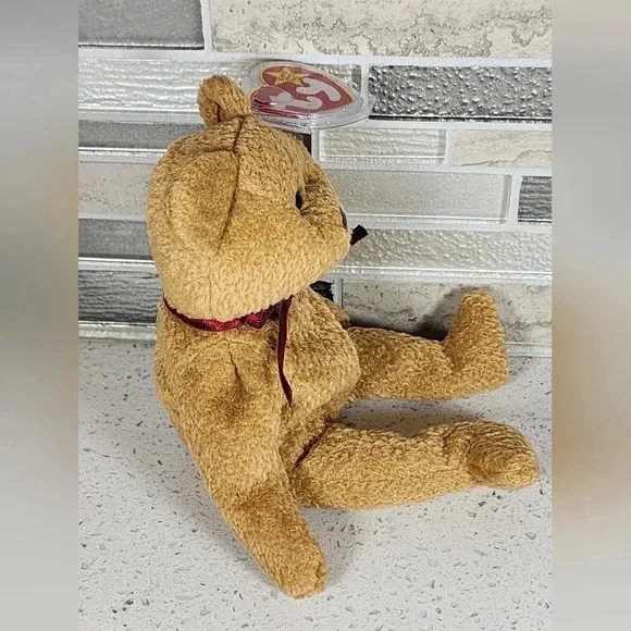 Curly The Bear - Ty Beanie Baby